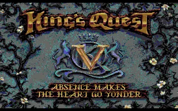 King's Quest V - Absence Makes the Heart Go Yonder_Disk0 screen shot title